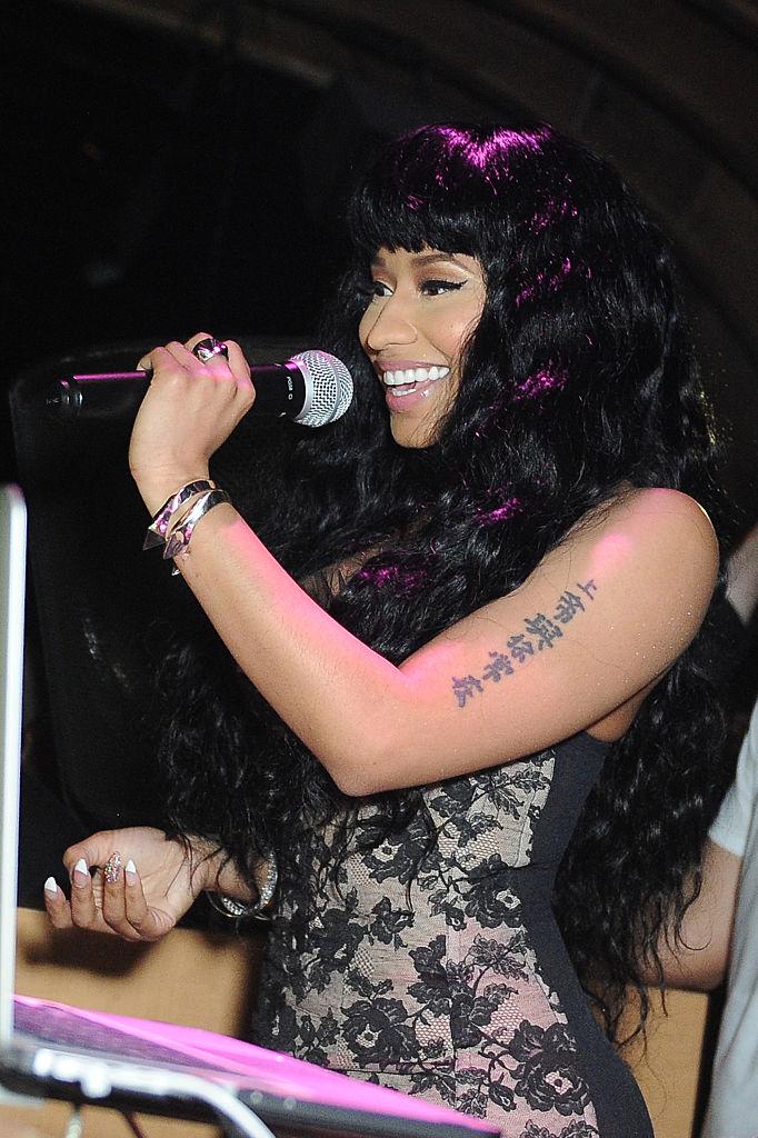 Nicki Minaj at a private event